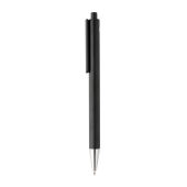 Amisk RCS-gecertificeerde pen van gerecycled aluminium, zwart