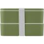 MIYO POP 700+700 ml double layer lunch box - Heather green MIYO POP 700+700 ml double layer lunch box - Heather green