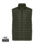 Iqoniq Meru heren gerecycled polyester bodywarmer, khaki (S)