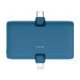 Urban Vitamin Los Angeles RCS rplastic 20W PD powerbank, blauw