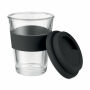 ASTOGLASS - Glazen drinkbeker 350 ml - Zwart