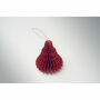 HARMOTREE - Kerstboomhanger van papier - Rood