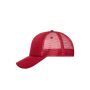 5 Panel Retro Mesh Cap red/red one size