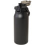 Giganto 1600 ml vacuüm geïsoleerde fles van RCS-gecertificeerd gerecycled roestvrij staal en koper - Zwart