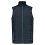 Bodywarmer DayToDay in twee stoffen navy/light royal blue XS Bodywarmer DayToDay in twee stoffen navy/light royal blue XS