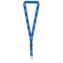 Afneembare polyester lanyard met reflectives Afneembare polyester lanyard met reflectives