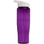 H2O Active® Tempo 700 ml sportfles met fliptuitdeksel - Paars/Wit