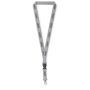 Afneembare polyester lanyard met reflectives Afneembare polyester lanyard met reflectives
