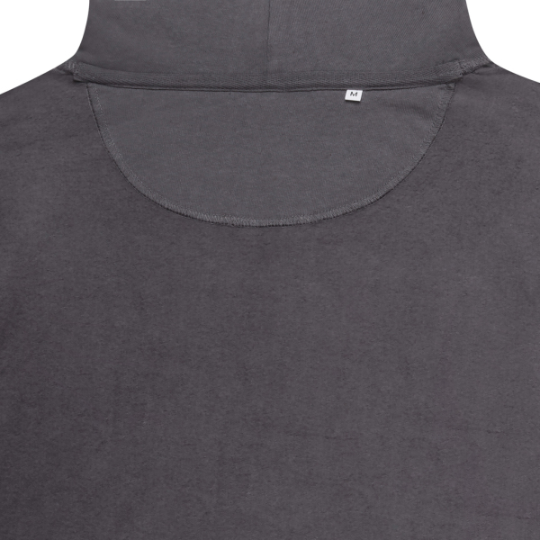 Iqoniq Jasper recycled cotton hoodie, anthracite (XL)