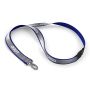 Polyester keycord met reflecterende overlay