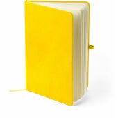 Gerecycled notitieboekje A5 Bloom - geel