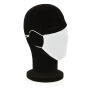 Herbruikbaar 2 laags katoenen gezichtsmasker, wit
