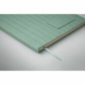 TINTRAY - A5 notitieboek in smokey PU - Mintgroen