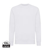Iqoniq Etosha lichtgewicht gerecycled katoen sweater, wit (XS)