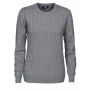 Blakely knitted sweater dames grijs mél 3xl