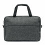 PLANA - 15 inch RPET vilten laptoptas - Steengrijs