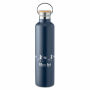 HELSINKI LARGE - Dubbelwandige RVS drinkfles 1L - Marineblauw