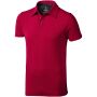 Markham stretch herenpolo met korte mouwen - Rood - S