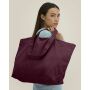 Shopping Bag 2.0 - De zware geweven shopper - Deep Plum (OS) Shopping Bag 2.0 - De zware geweven shopper - Deep Plum (OS)