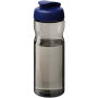 H2O Active® Base Tritan™ 650 ml sportfles met klapdeksel - Houtskool/Blauw
