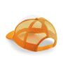 JUNIOR SNAPBACK TRUCKER, ORANGE/WHITE, One size, BEECHFIELD