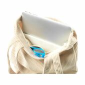 Casey GRS Recycled Laptopbag 15" (450 g/m²) laptoptas - beige