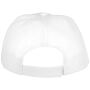 Feniks 5 panel kinder cap - Wit