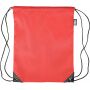 rPET polyester (210D) drawstring backpack Calix red
