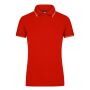 Ladies' Polo tomato/white XXL
