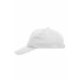 5 Panel Cap Heavy Cotton white one size 5 Panel Cap Heavy Cotton white one size