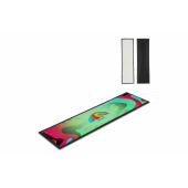 Bar runner sublimatie 88x25 cm - Zwart