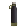 Fles RETUMBLER-myTOULON GLASS - oijfgroen, zwart Fles RETUMBLER-myTOULON GLASS - oijfgroen, zwart