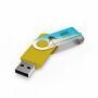 USB Stick Twister (Geel, 4GB 2.0)