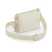 Boutique Soft Cross Body Bag - Oyster - One Size