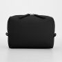 Matte PU Cross Body Bag - Black - One Size