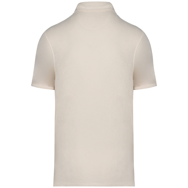 Ecologische badstof herenpolo Ivory XS Ecologische badstof herenpolo Ivory XS