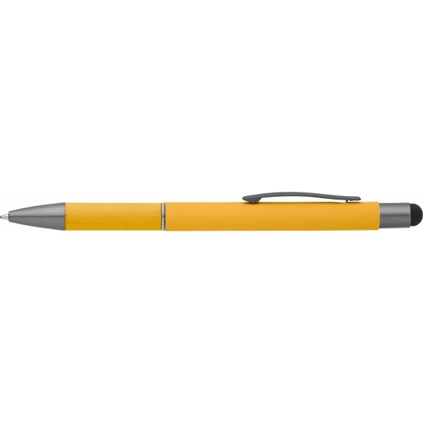 Balpen Jett | Aluminium | Stylus - geel Balpen Jett | Aluminium | Stylus - geel