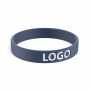 Gepersonaliseerde siliconen polsbandjes (12 mm breed)