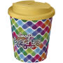 Brite-Americano® Espresso 250 ml geïsoleerde beker - Wit/Geel