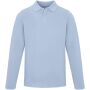 Calgary 180 g/m² herenpolo met lange mouwen - Mistblauw - 3XL