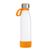 oranje, zilver, wit
