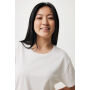 IQONIQ Yala dames lichtgewicht gerecycled katoen t-shirt, ivory white (XXS)