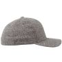 MELANGE CAP, DARK HEATHER GREY, S/M, FLEXFIT