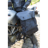 17” outdoor laptop rugtas, zwart