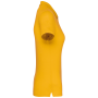 Damespolo korte mouwen Yellow XS Damespolo korte mouwen Yellow XS
