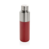 Fluid RCS gerecycled RVS water fles 600ML, rood