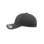 CURVED CLASSIC SNAPBACK CAP, CHARCOAL, One size, FLEXFIT