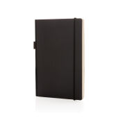 A5 deluxe kraft hardcover notitieboek, zwart