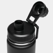 ARMY STYLE - Vacuüm isoleerfles, dubbelwandig zwart