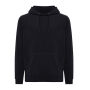 IQONIQ Trivor gerecycled polyester fleece hoodie, zwart (L) IQONIQ Trivor gerecycled polyester fleece hoodie, zwart (L)